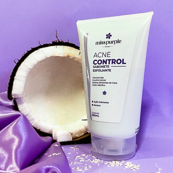 SABONETE ESFOLIANTE SECATIVO MISS PURPLE